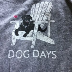 Dog days life is good long sleeve tee